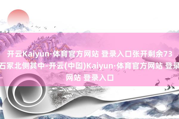开云Kaiyun·体育官方网站 登录入口张开剩余73%积石冢北侧其中-开云(中国)Kaiyun·体育官方网站 登录入口